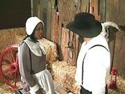 Farmer e Black Maid Sexo Apaixonado